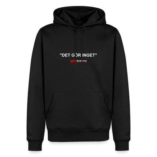 "DET GÖR INGET" Premium Hoodie - black