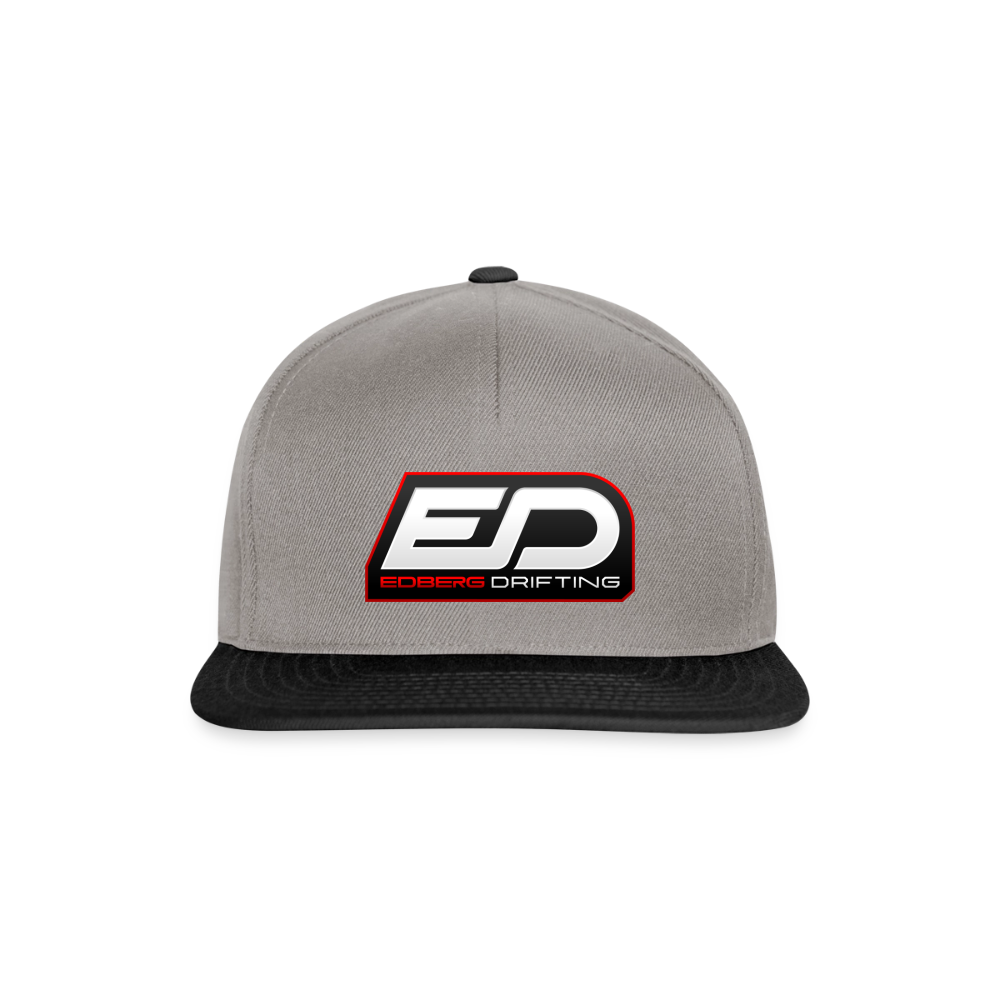 ED Snapback Cap - graphite/black
