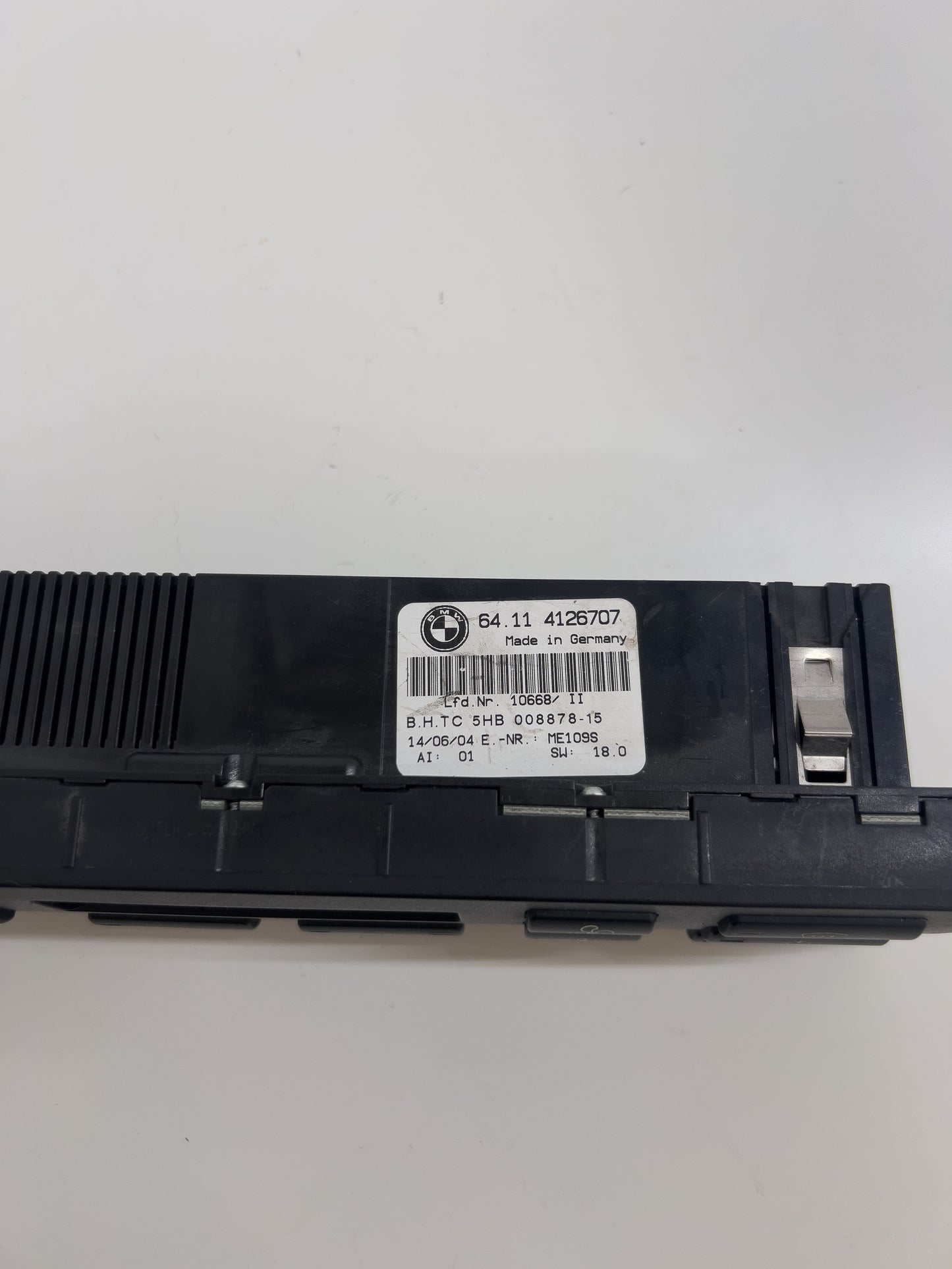 Bmw 3 Series E46 - Climate Control Panel