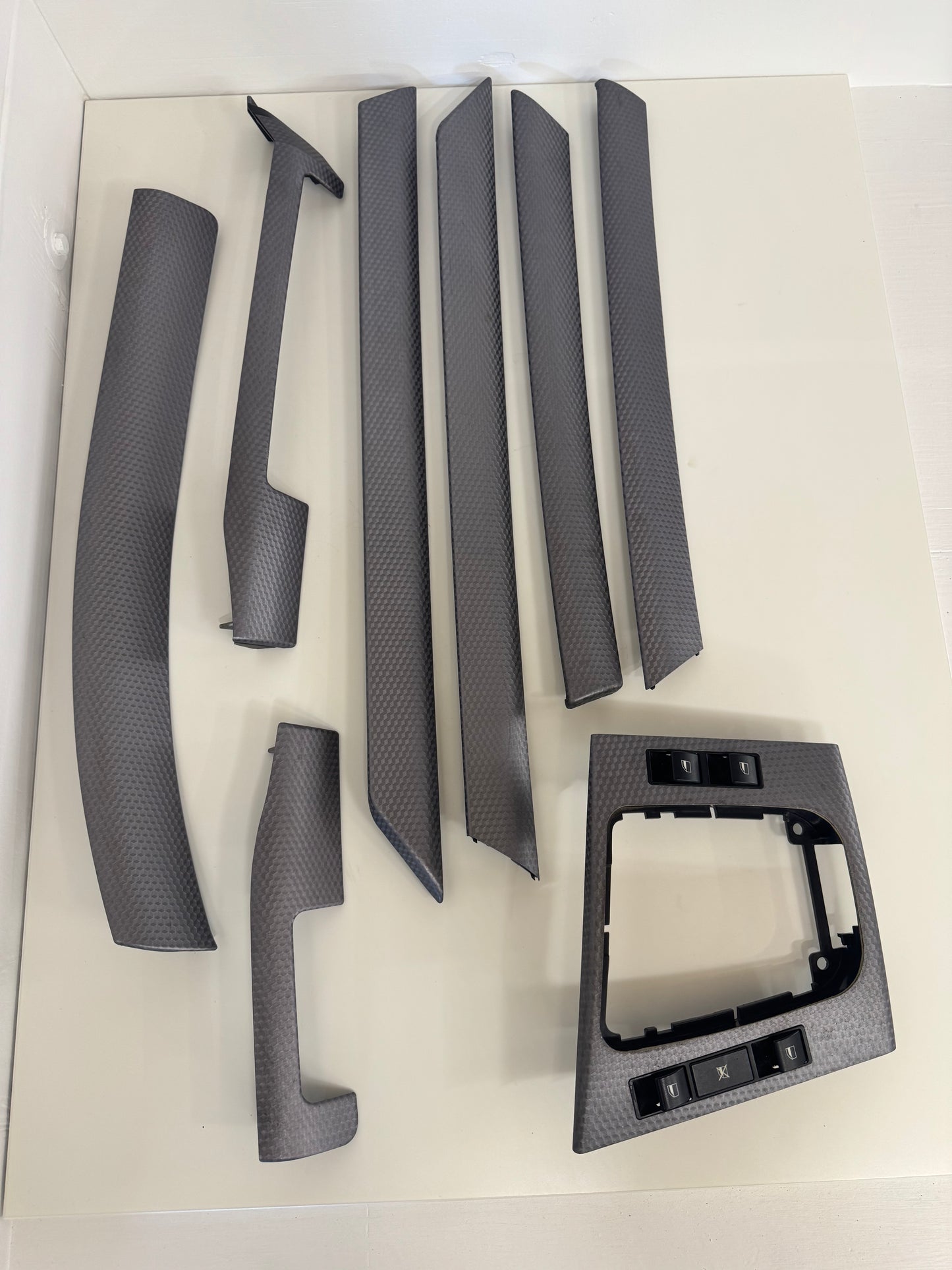 Bmw 3 Series E46 - M Sport Silver Cube Trim Set